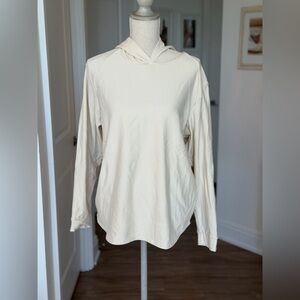 Casual Light Yellow Hoodie for Women